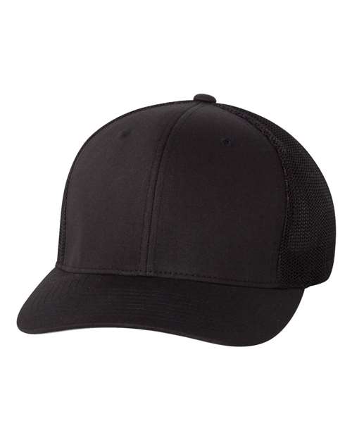 Flexfit 6511 — Trucker Hat (Black)