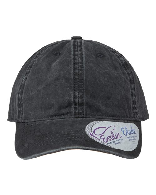 Infinity Her CASSIE — Women's Pigment-Dyed Cap (Black/ Leopard)